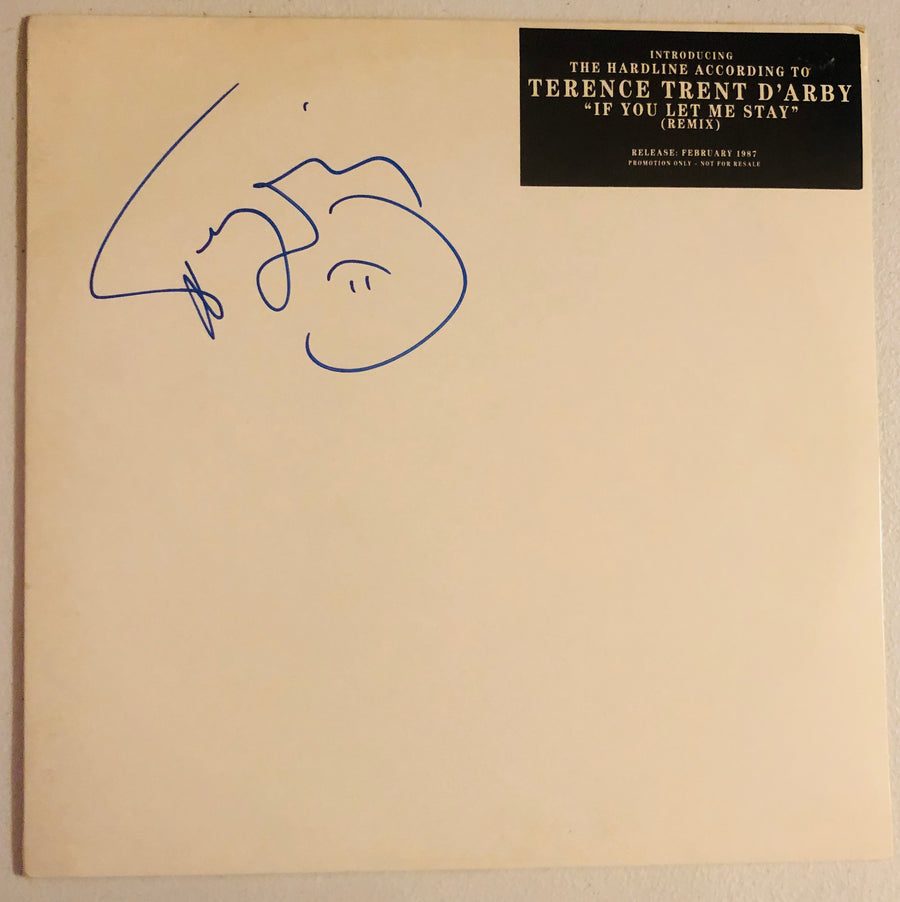 TERENCE TRENT DARBY Signed Autograph 