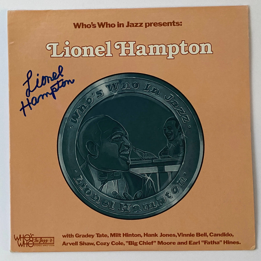 LIONEL HAMPTON Signed Autograph 