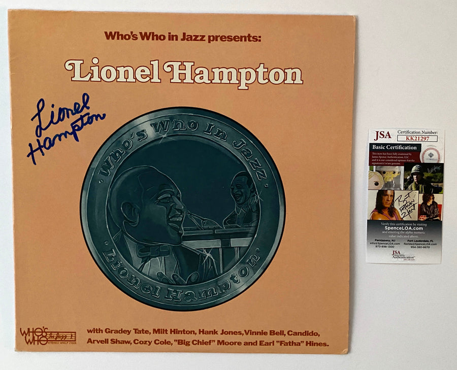 LIONEL HAMPTON Signed Autograph 
