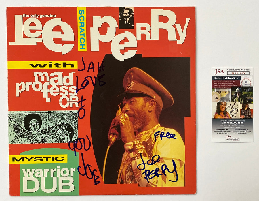 LEE SCRATCH PERRY Autograph Signed 