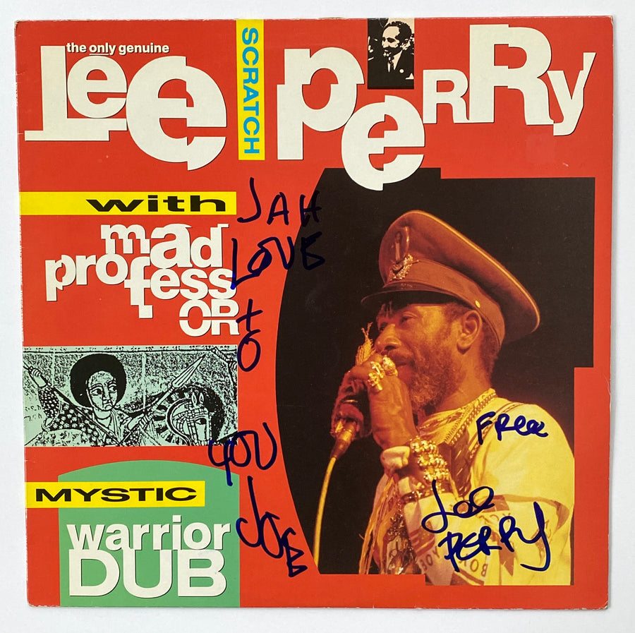 LEE SCRATCH PERRY Autograph Signed 