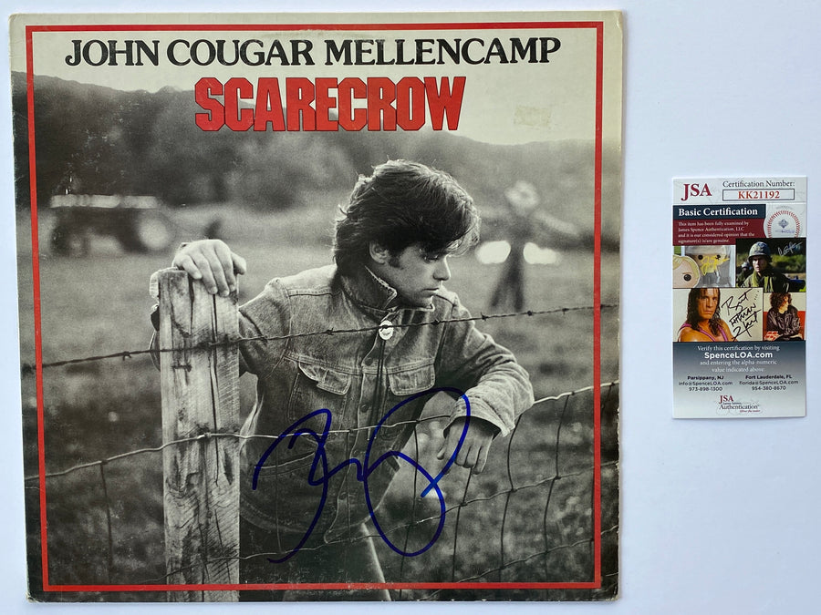 JOHN COUGAR MELLENCAMP Autograph IN-PERSON Signed 