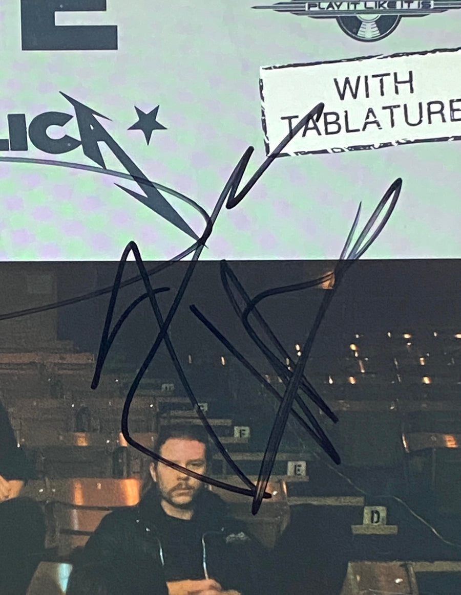 METALLICA Autograph IN-PERSON GROUP Signed 