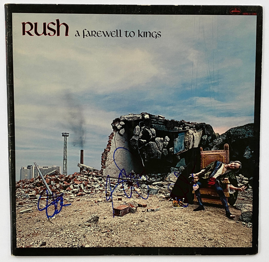 RUSH Autograph IN-PERSON GROUP Signed 