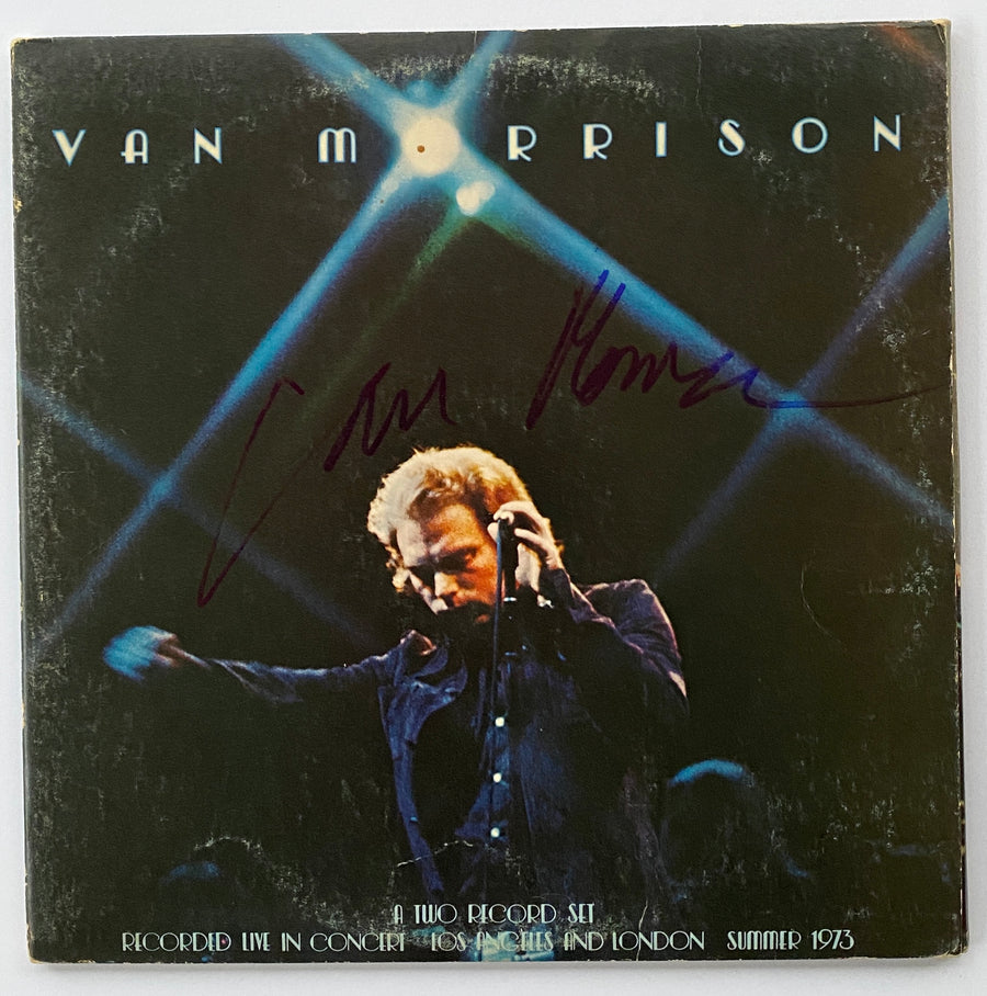 VAN MORRISON Autograph IN-PERSON Signed 